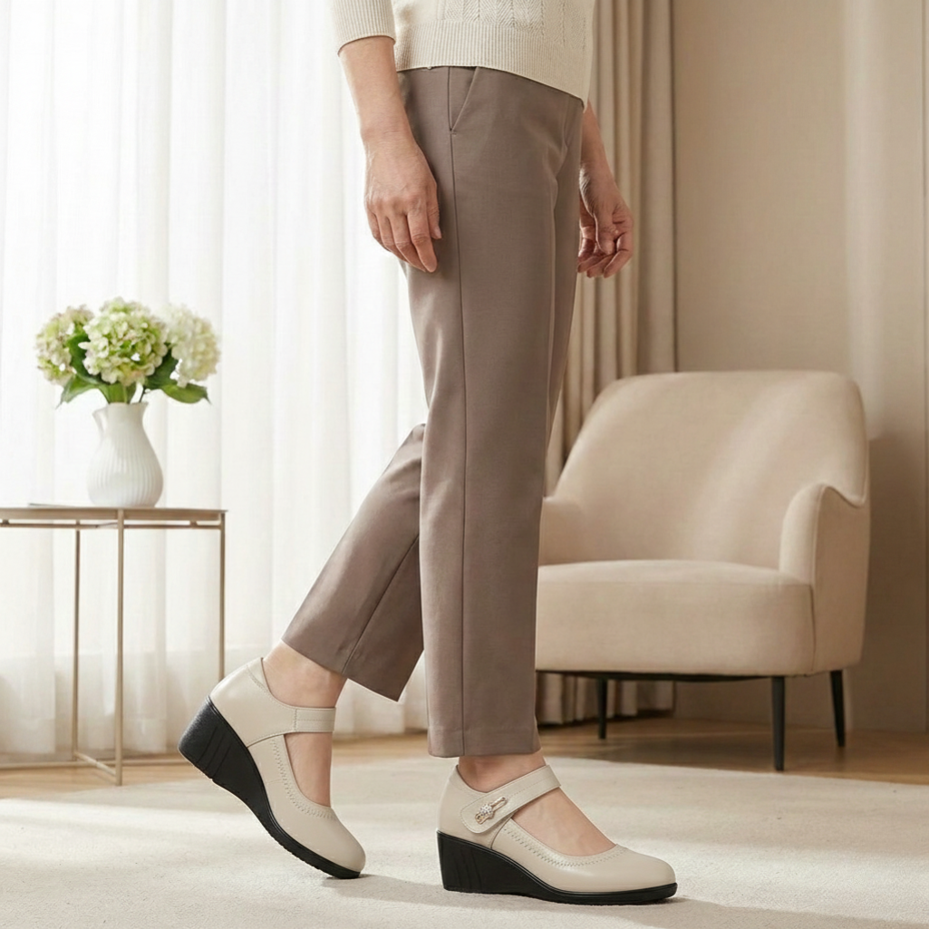 Simona | Scarpe comode ed eleganti con tacco medio