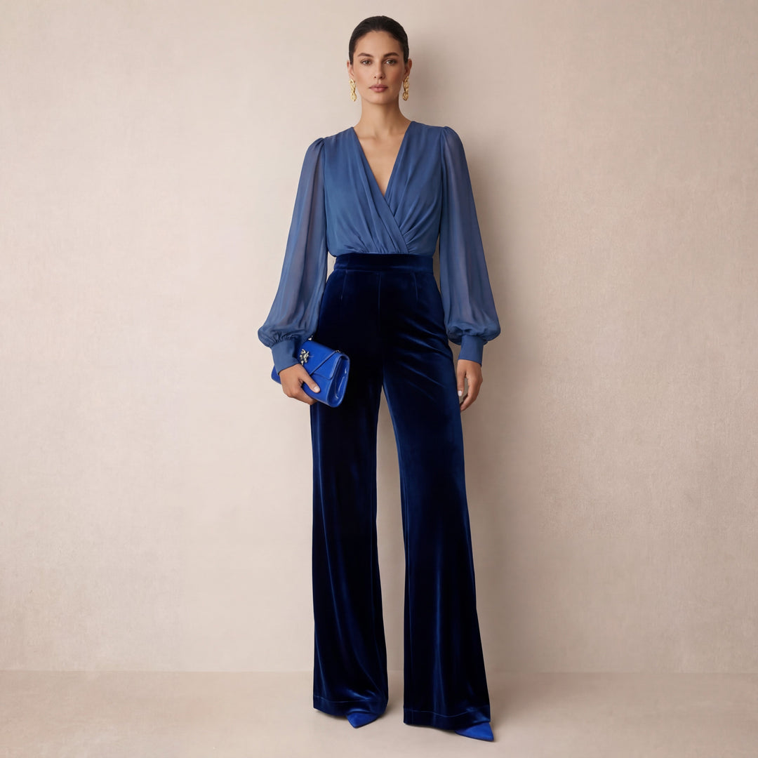 Zaira | Elegante completo in velluto