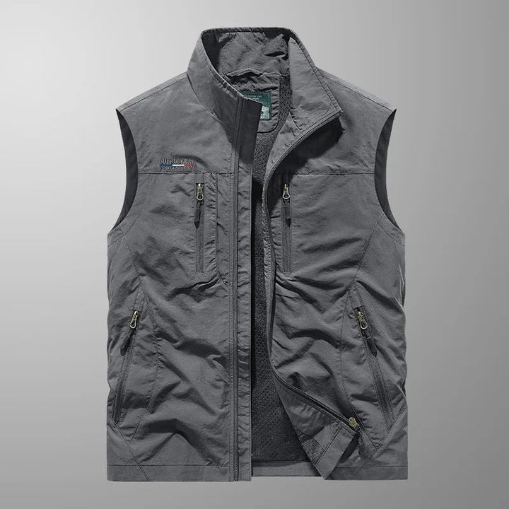 Tiziano | Gilet funzionale traspirante con numerose tasche