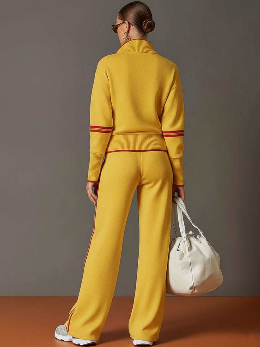 Marietta | Blusa e pantaloni a gamba larga