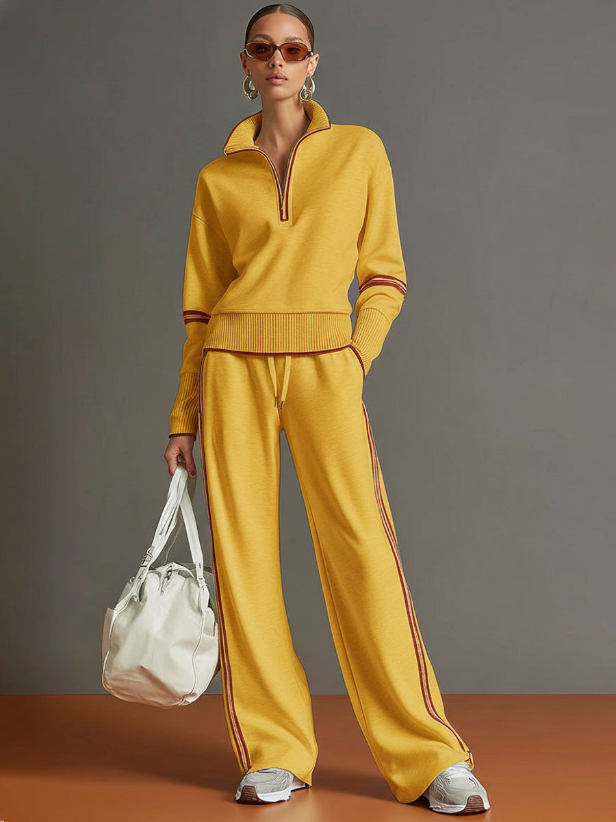 Marietta | Blusa e pantaloni a gamba larga