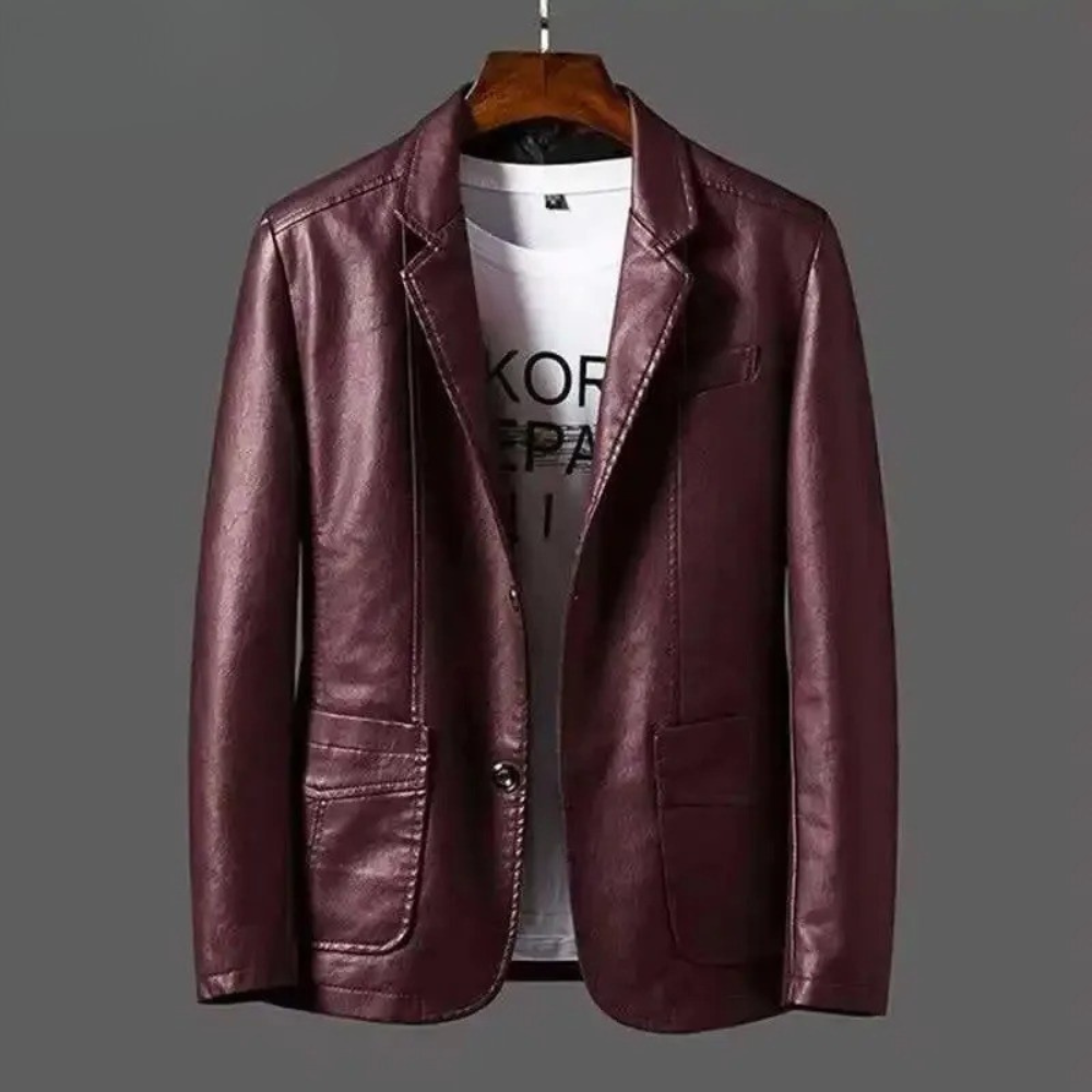 Fabrizio | Giacca in similpelle