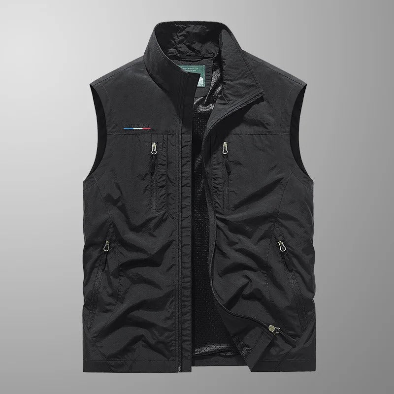 Tiziano | Gilet funzionale traspirante con numerose tasche