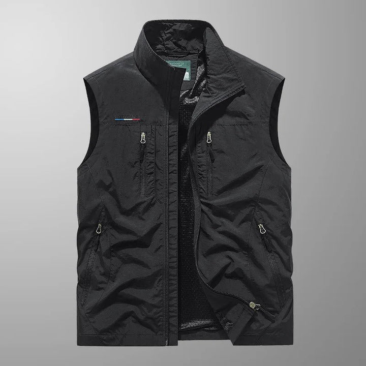 Tiziano | Gilet funzionale traspirante con numerose tasche