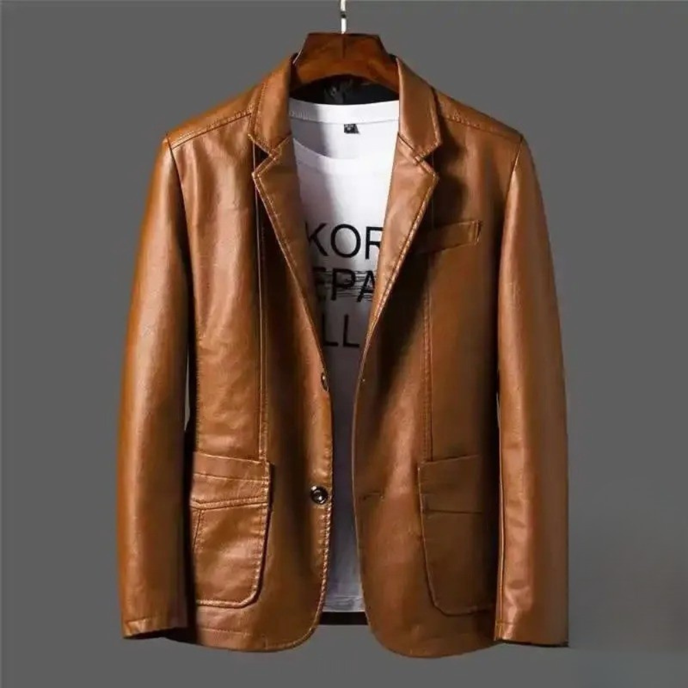 Fabrizio | Giacca in similpelle