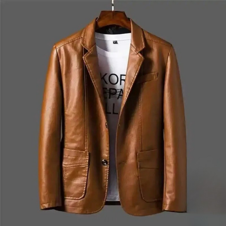 Fabrizio | Giacca in similpelle
