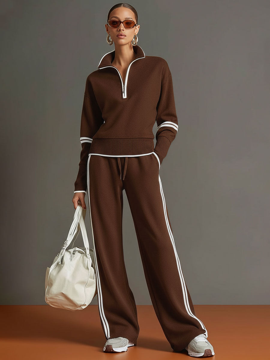 Marietta | Blusa e pantaloni a gamba larga