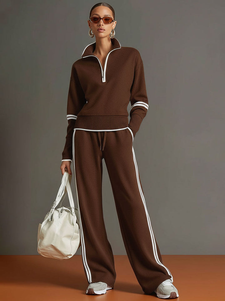 Marietta | Blusa e pantaloni a gamba larga