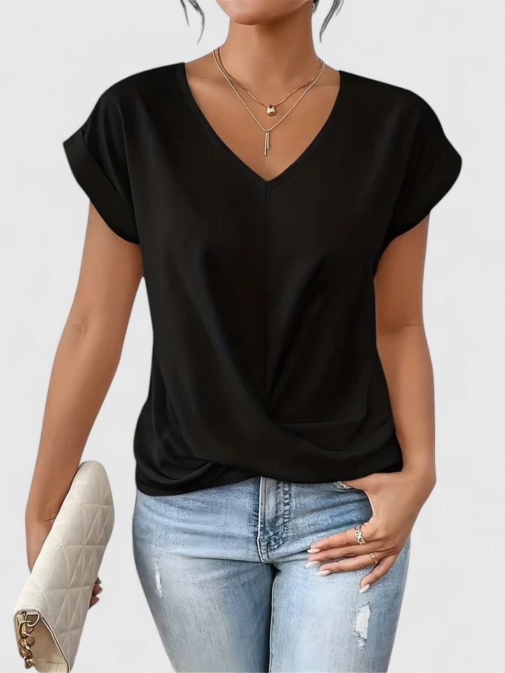 Roberta | Comoda T-shirt con scollo a V