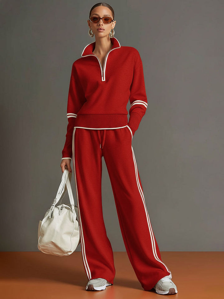 Marietta | Blusa e pantaloni a gamba larga