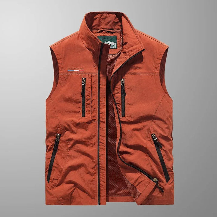 Tiziano | Gilet funzionale traspirante con numerose tasche