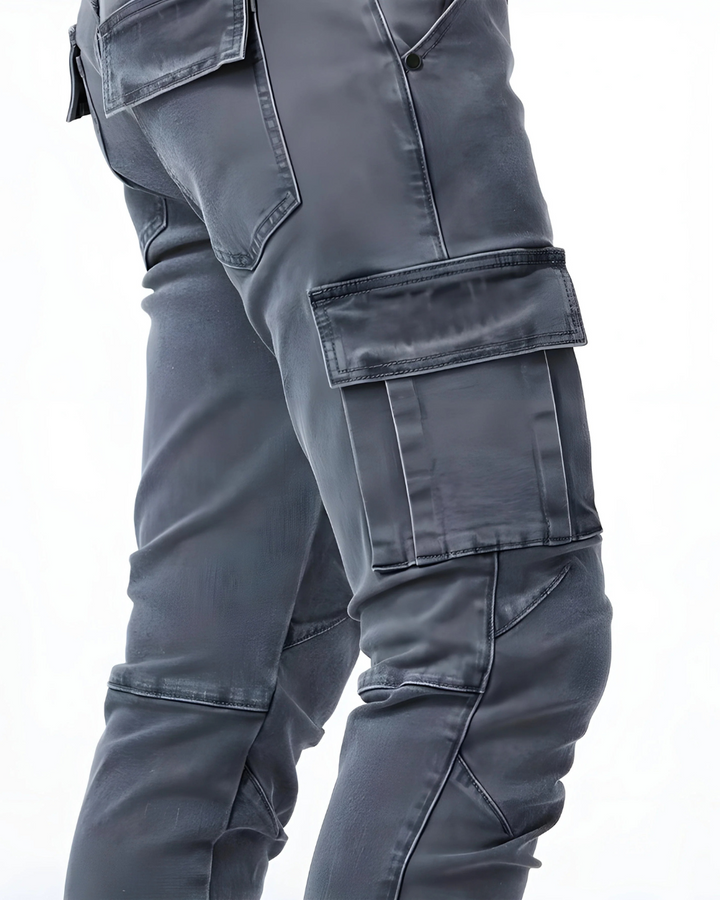 Nereo | Pantaloni cargo elasticizzati
