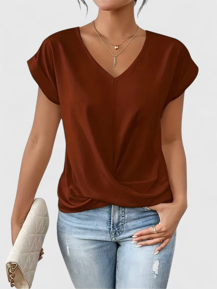 Roberta | Comoda T-shirt con scollo a V