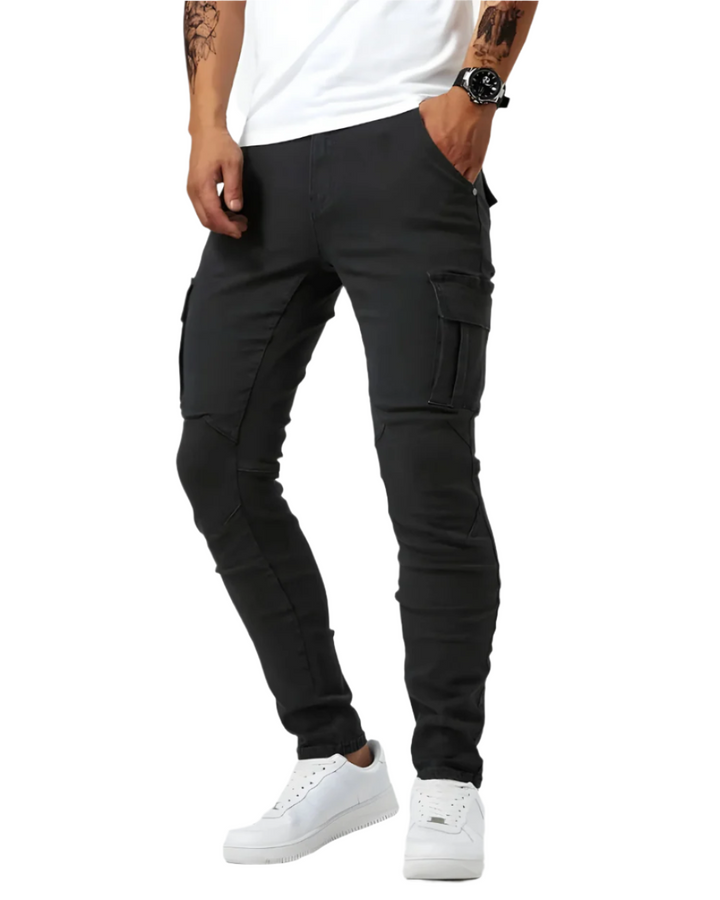 Nereo | Pantaloni cargo elasticizzati