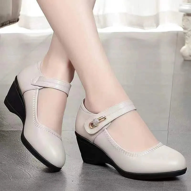Simona | Scarpe comode ed eleganti con tacco medio