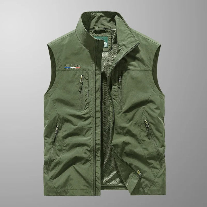 Tiziano | Gilet funzionale traspirante con numerose tasche