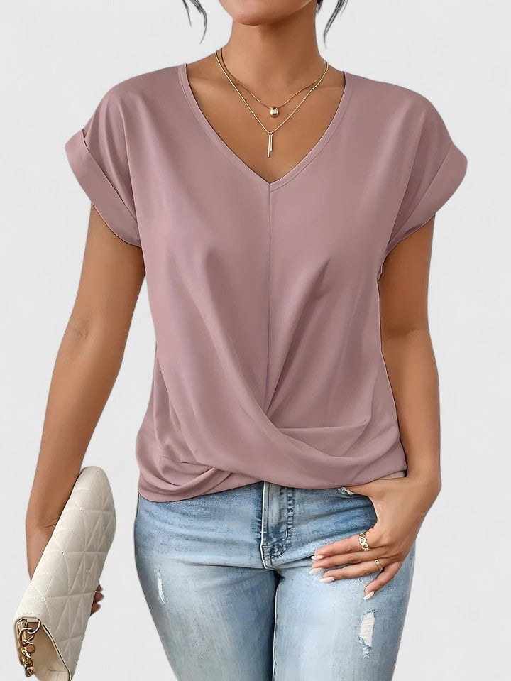 Roberta | Comoda T-shirt con scollo a V
