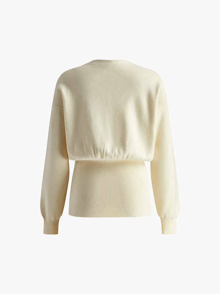 Editta | Cardigan con dettaglio abbottonato