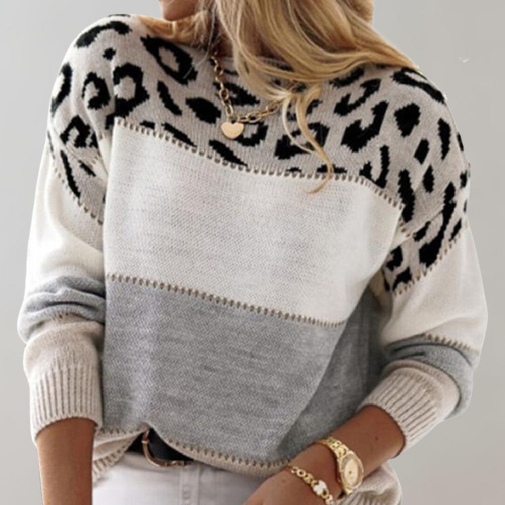 Eulalia | Maglione leopardato