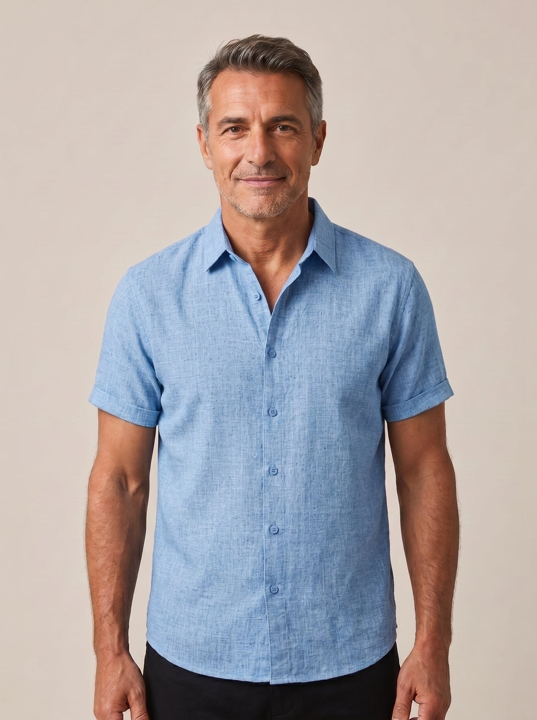 Oberto | Camicia classica di lino