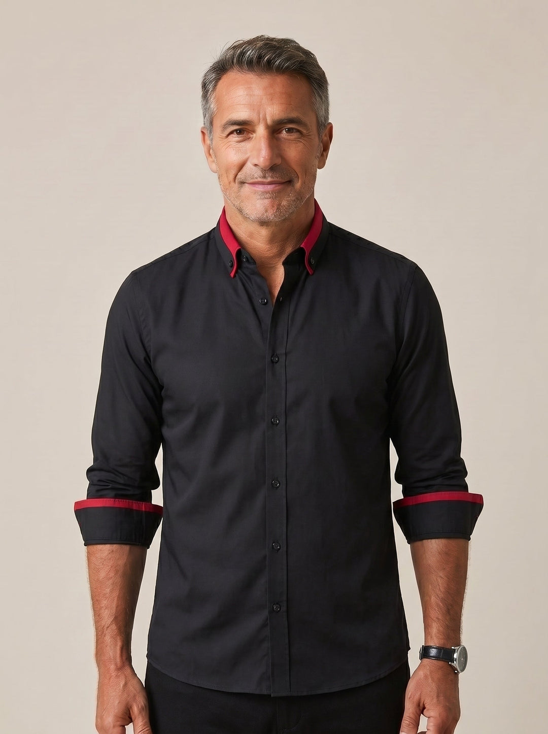 Remo | Camicia elegante a maniche lunghe