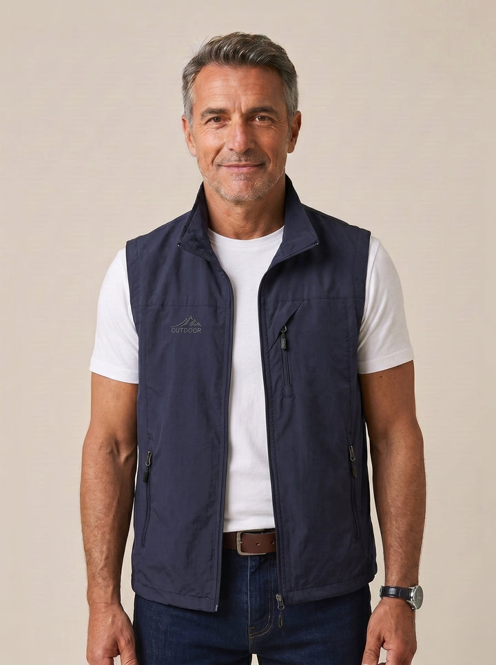 Stefano | Gilet leggero e funzionale con numerose tasche