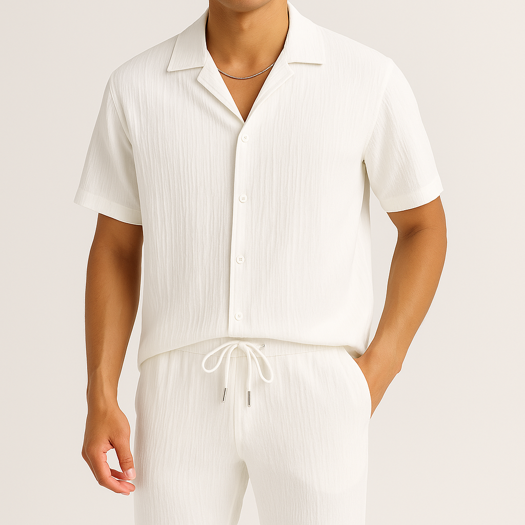 Alessandro | Completo in lino casual