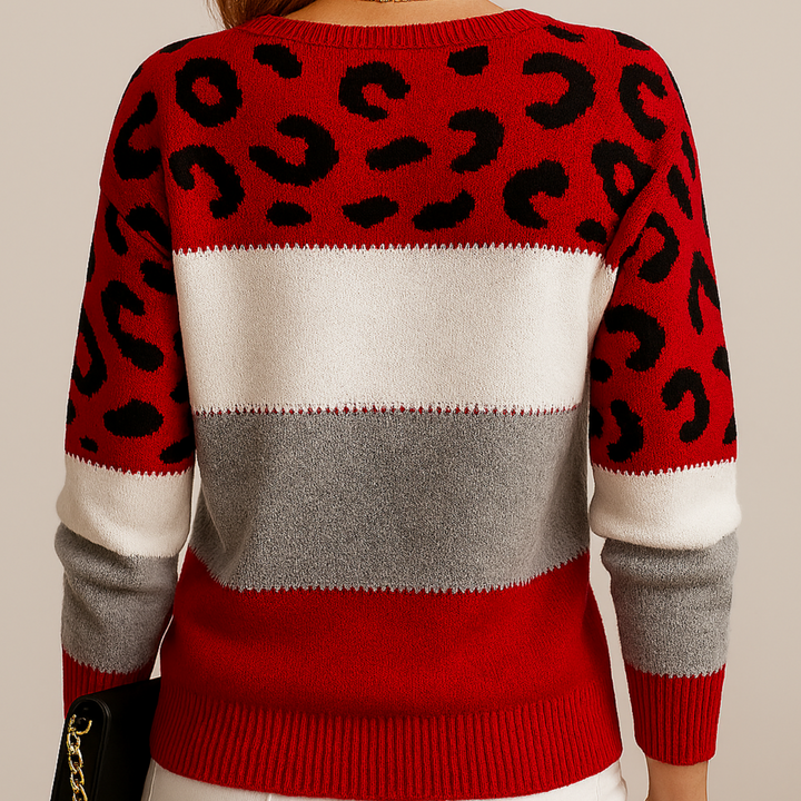 Eulalia | Maglione leopardato