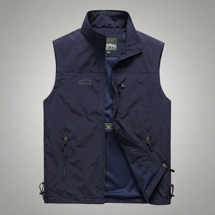 Stefano | Gilet leggero e funzionale con numerose tasche