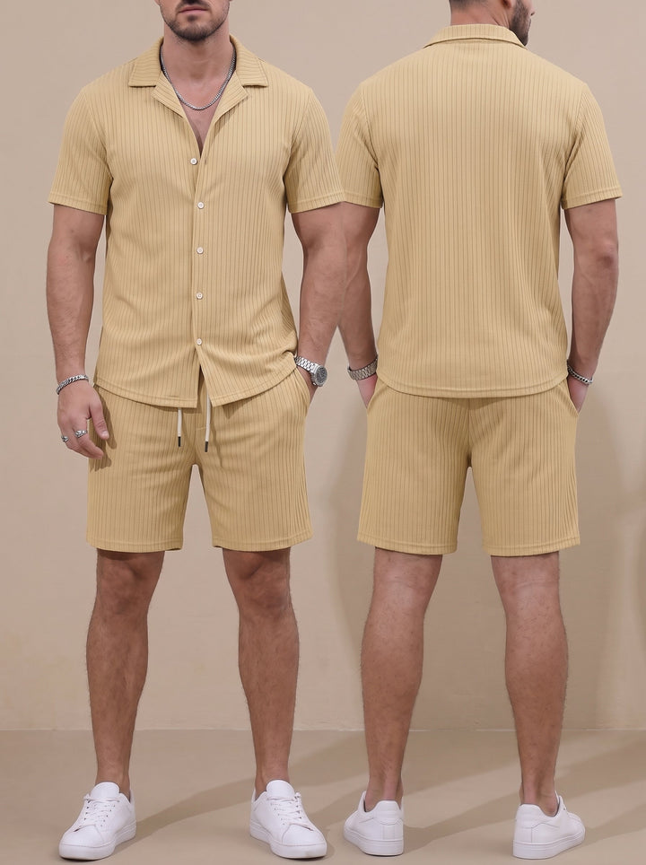 Berardo | Camicia a maniche corte e pantaloncini Premium