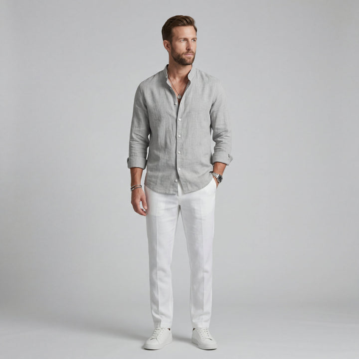 Lido Milano | Camicia in lino elegante e leggera (1+1 GRATIS)