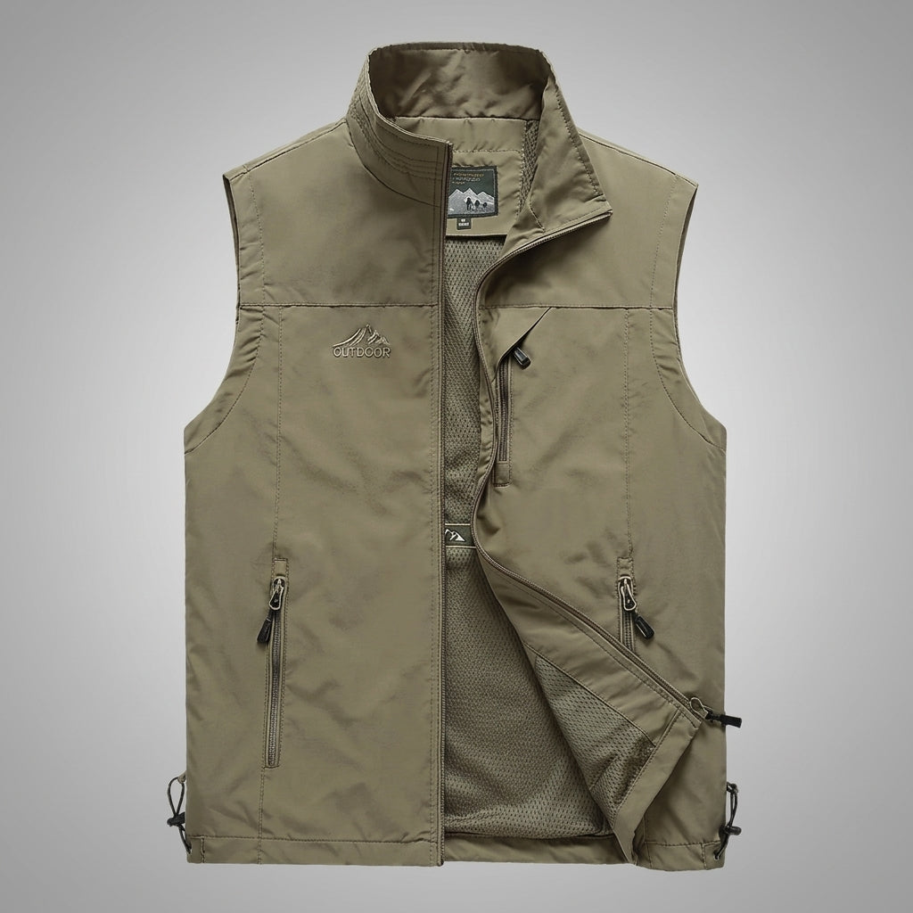 Stefano | Gilet leggero e funzionale con numerose tasche