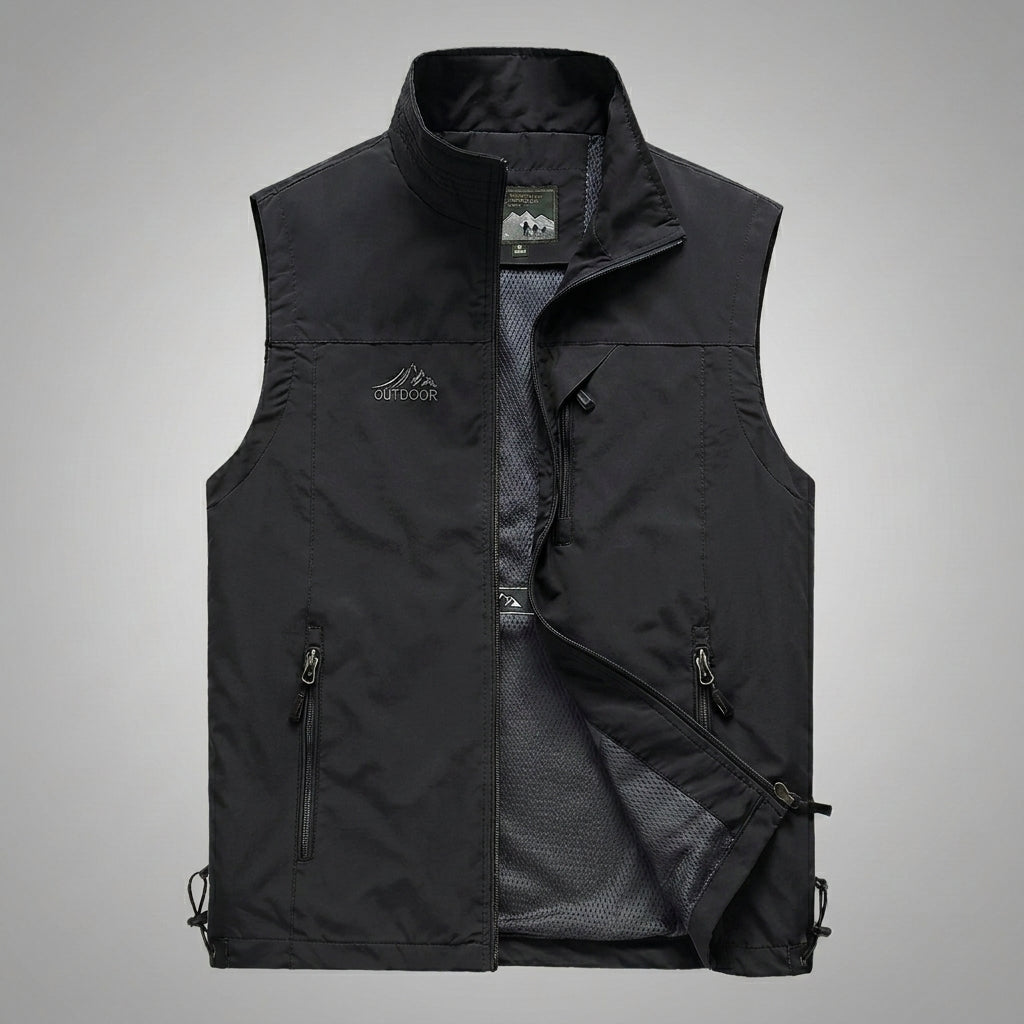 Stefano | Gilet leggero e funzionale con numerose tasche