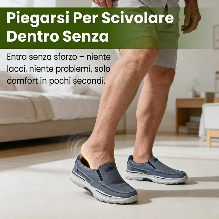 Nico | Scarpe ergonomiche e con un buon sostegno, facili da indossare