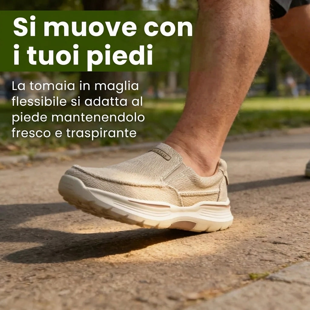 Nico | Scarpe ergonomiche e con un buon sostegno, facili da indossare