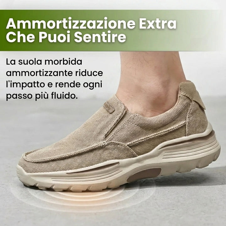 Nico | Scarpe ergonomiche e con un buon sostegno, facili da indossare