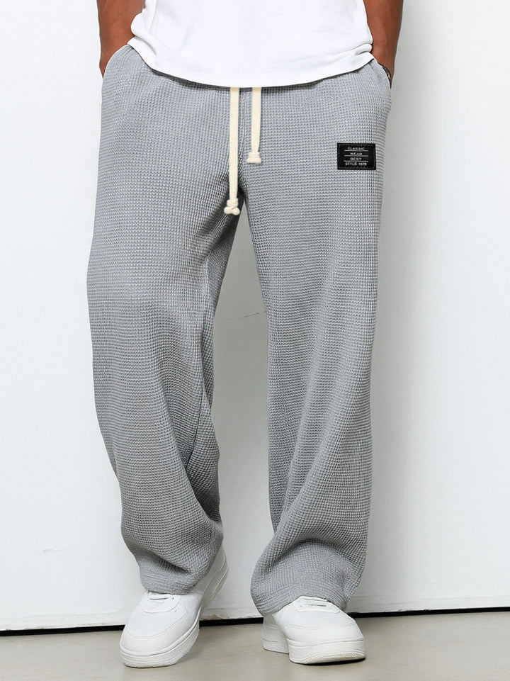 Samuele | Pantaloni larghi con vita regolabile
