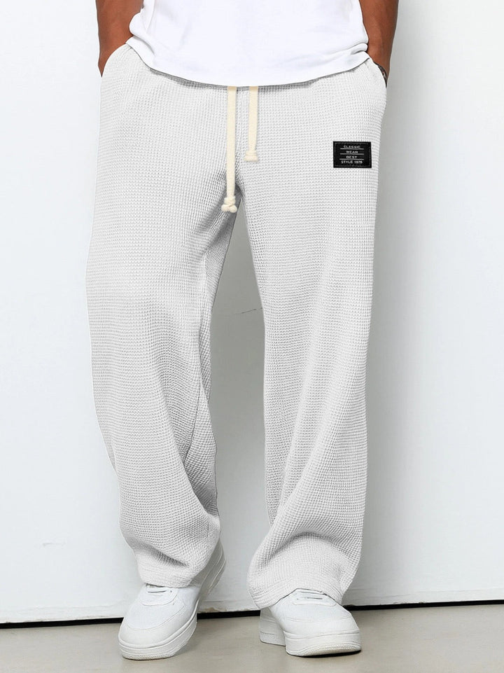 Samuele | Pantaloni larghi con vita regolabile