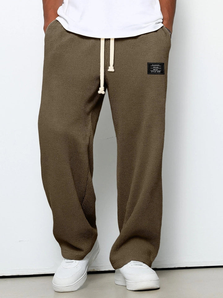 Samuele | Pantaloni larghi con vita regolabile
