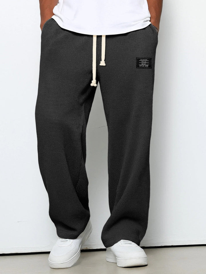 Samuele | Pantaloni larghi con vita regolabile