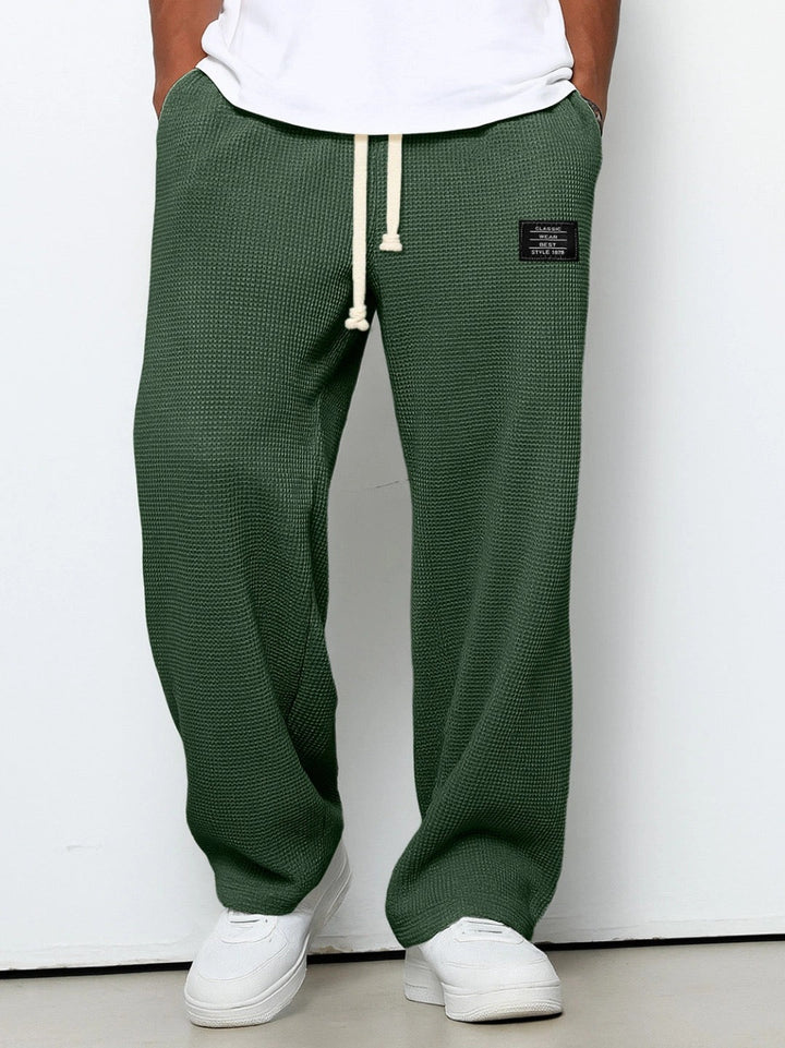 Samuele | Pantaloni larghi con vita regolabile