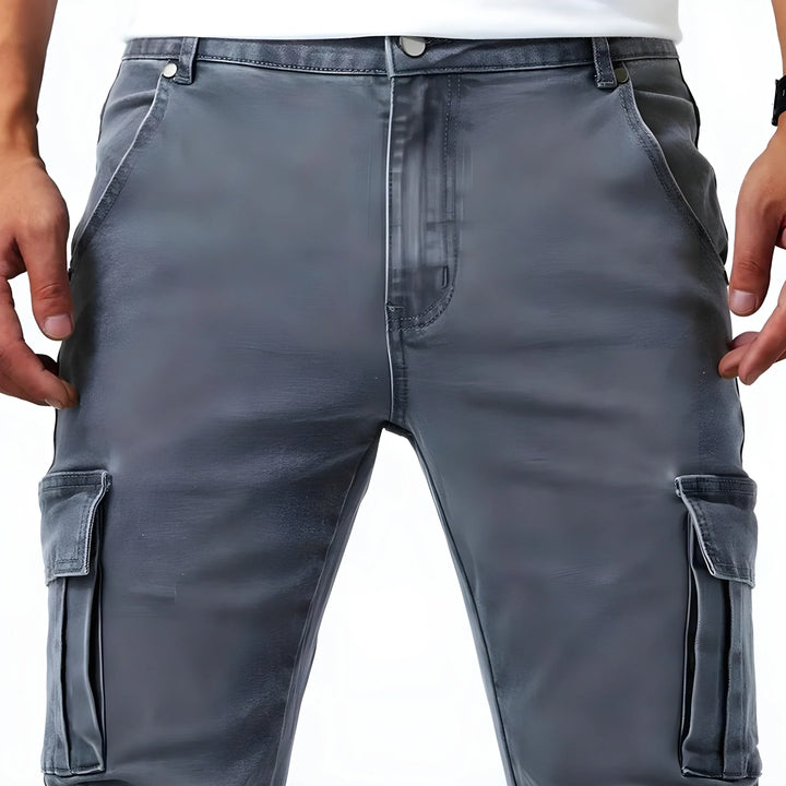 Nereo | Pantaloni cargo elasticizzati