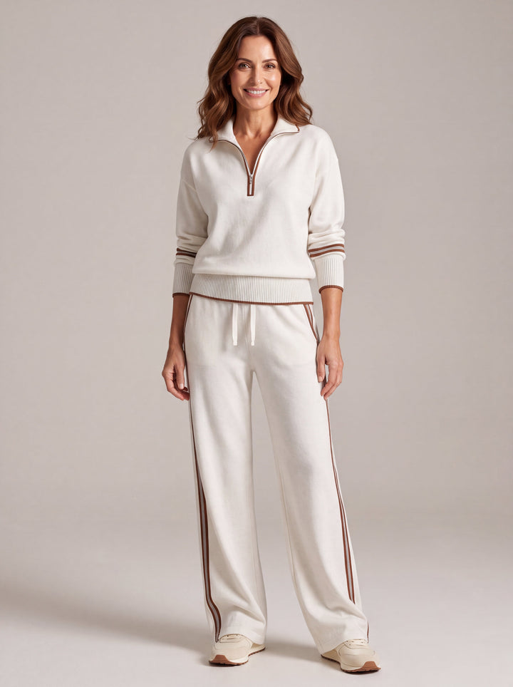 Marietta | Blusa e pantaloni a gamba larga