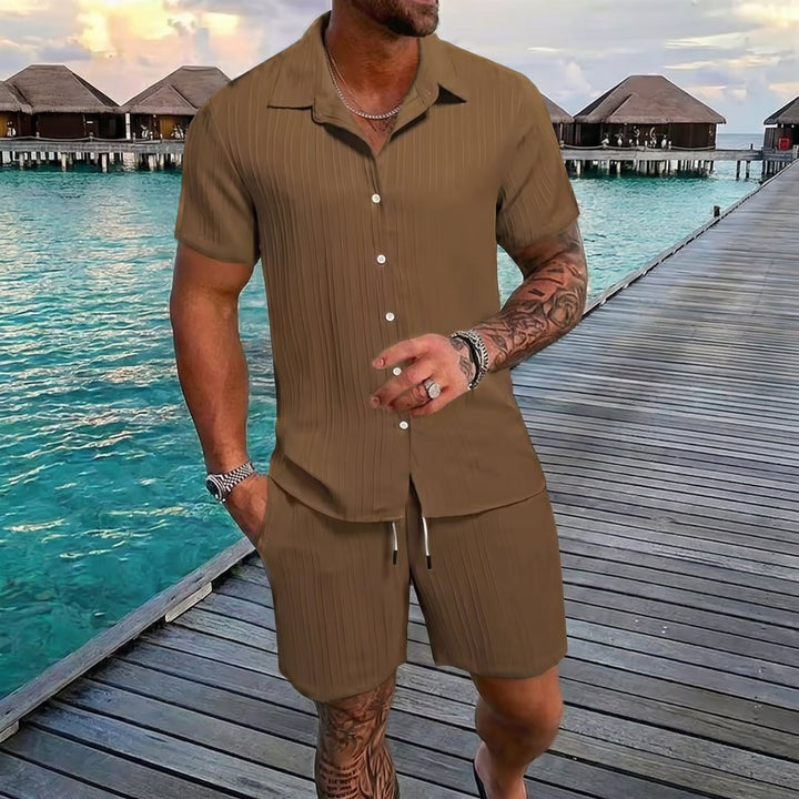 Berardo | Camicia a maniche corte e pantaloncini Premium