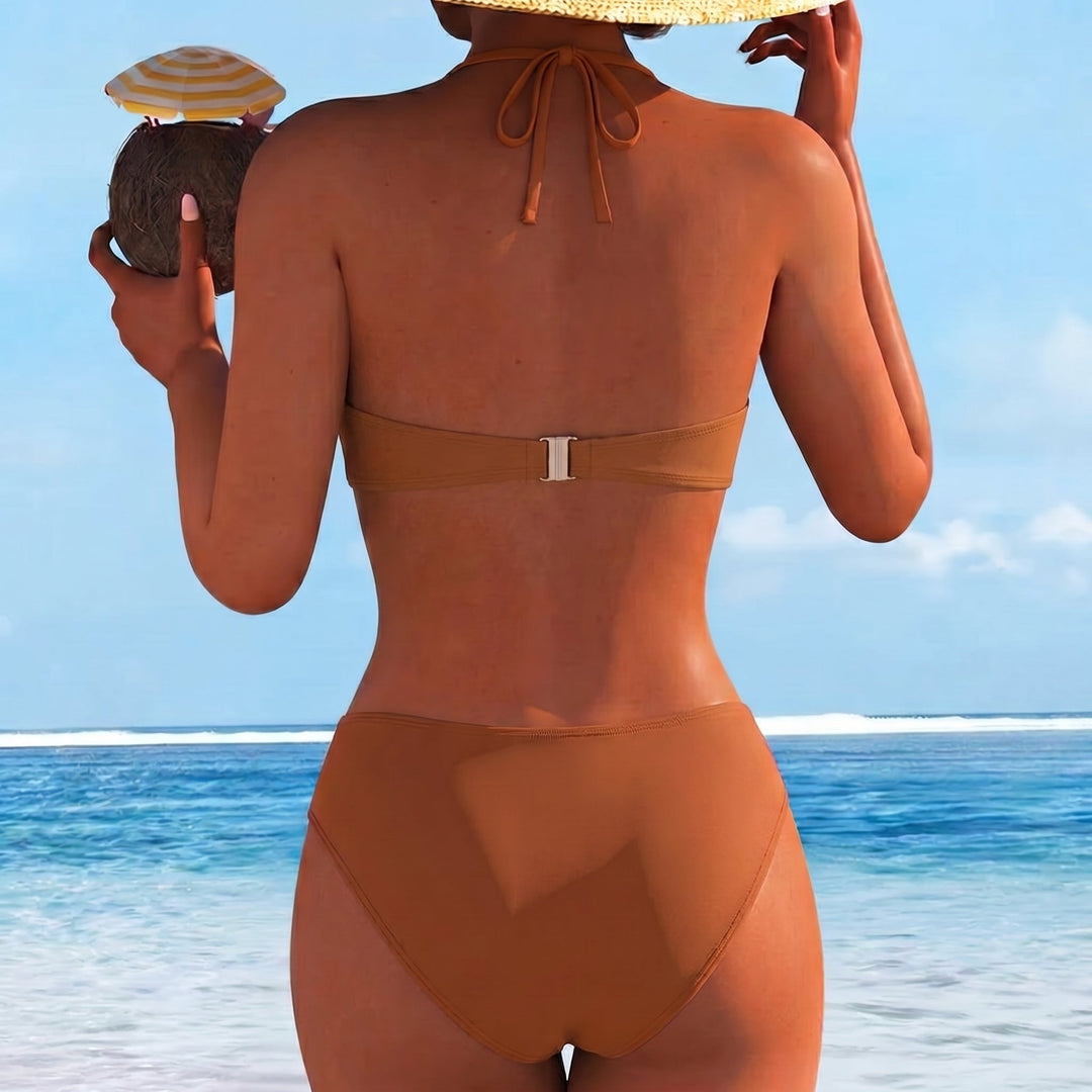 Erica | Bikini a tinta unita