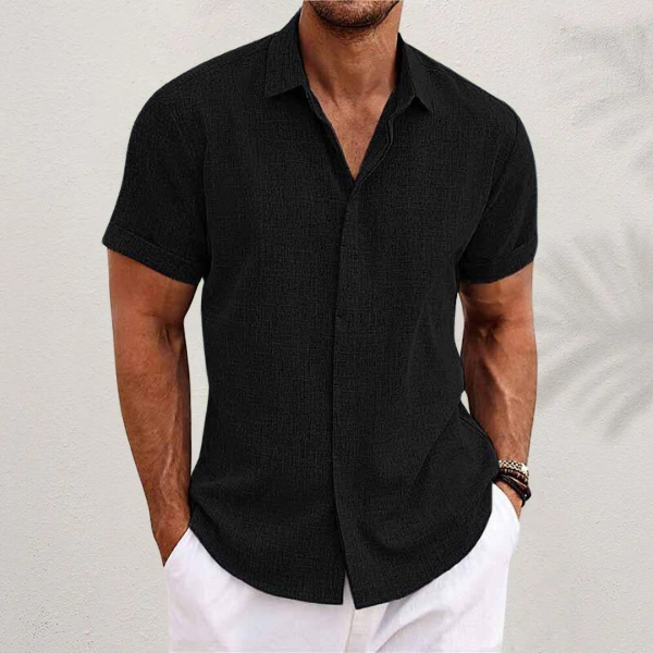 Oberto | Camicia classica di lino