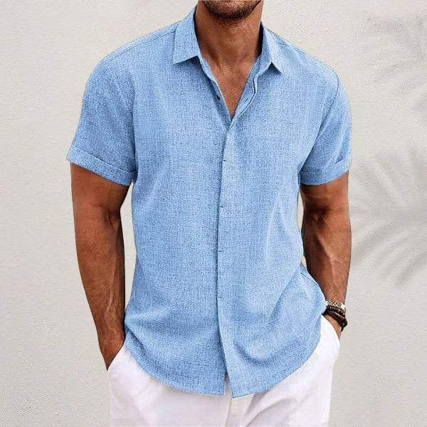 Oberto | Camicia classica di lino