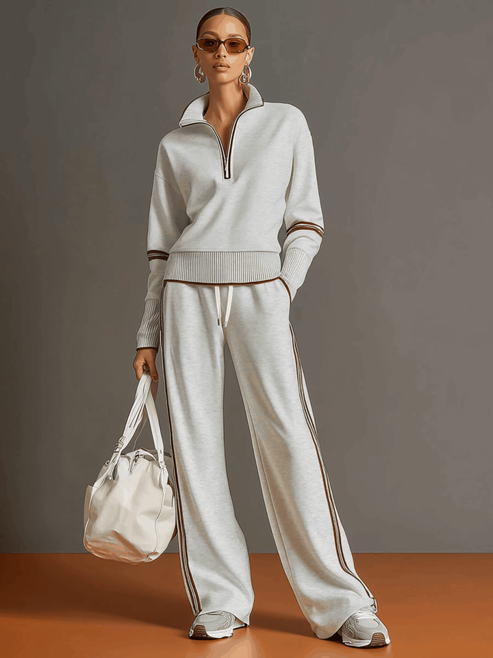 Marietta | Blusa e pantaloni a gamba larga