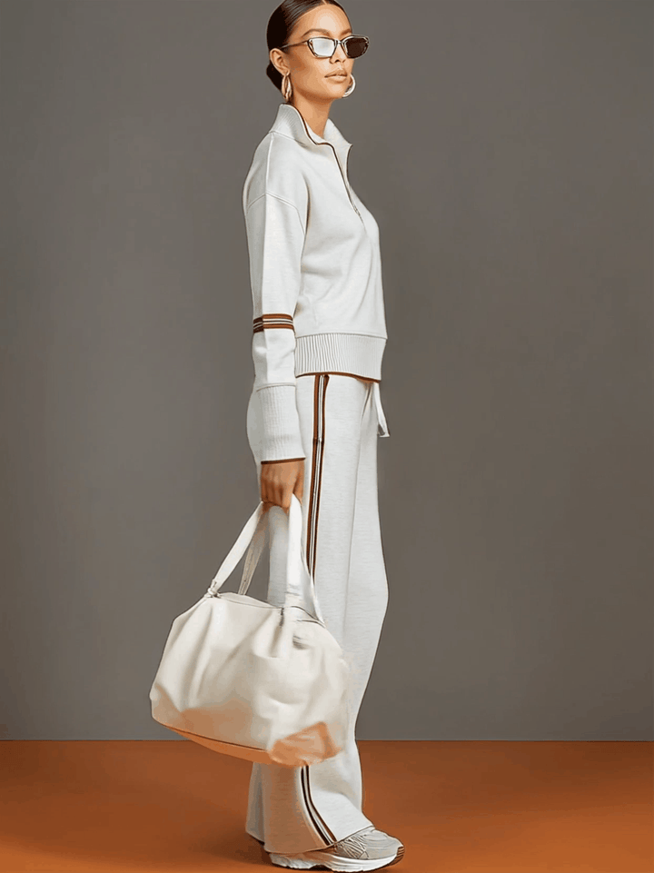 Marietta | Blusa e pantaloni a gamba larga