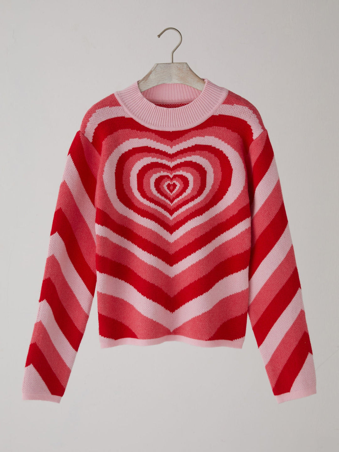 Enrica | Maglia con motivo a cuori